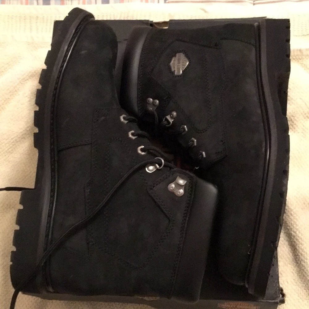 Harley Davidson RR-Badlands Black Boots Mens sz13